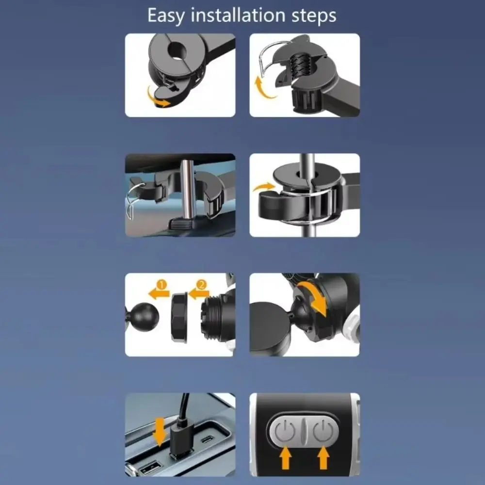 Удобный 360° ° Вращающийся вентилятор для автомобильного сиденья, многоскоростной мощный автомобильный вентилятор с двойной головкой, черный, тихий электрический вентилятор, автомобильный аксессуар
Удобный 360° ° Вращающийся вентилятор для автомобильного сиденья, многоскоростной мощный автомобильный вентилятор с двойной головкой, черный, тихий электрический вентилятор, автомобильный аксессуар