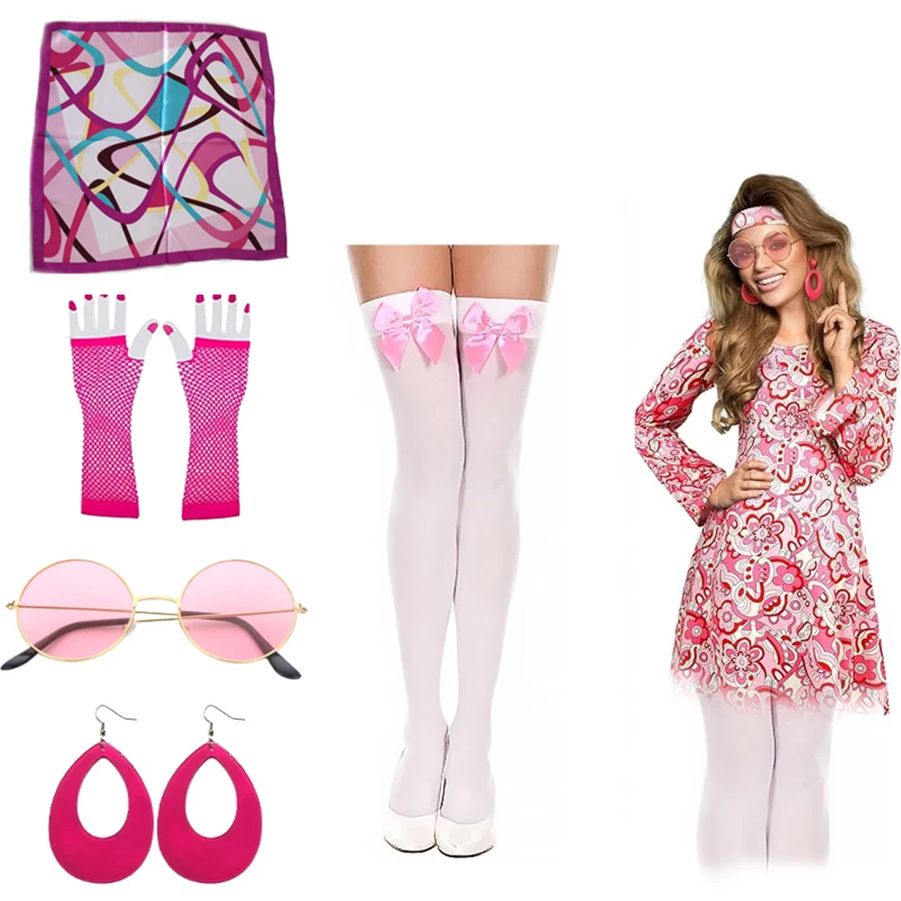 Костюм хиппи, женский комплект, одежда хиппи 60-х, 70-х годов, женский костюм 7, женский костюм хиппи для карнавала, Хэллоуина
Костюм хиппи, женский комплект, одежда хиппи 60-х, 70-х годов, женский костюм 7, женский костюм хиппи для карнавала, Хэллоуина