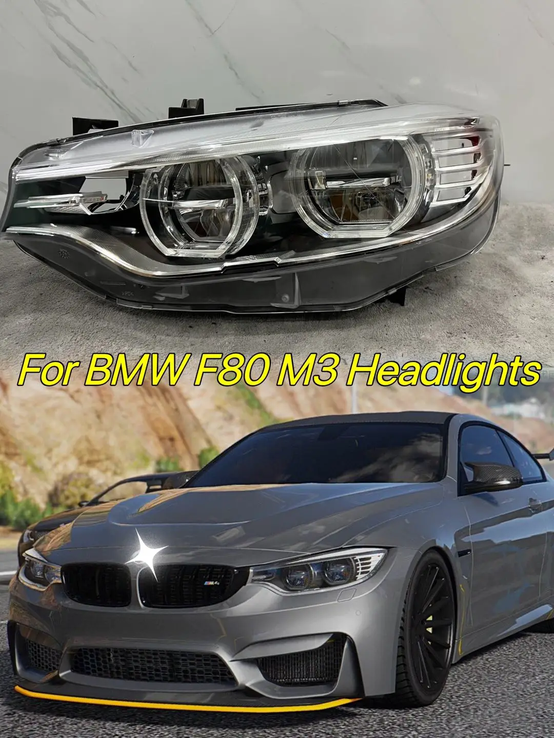 Suitable For BMW F80 M3 Headlight Assembly Car Led 2013-2016 Headlight Car Auto Lighting Systems Headlamps
Suitable For BMW F80 M3 Headlight Assembly Car Led 2013-2016 Headlight Car Auto Lighting Systems Headlamps