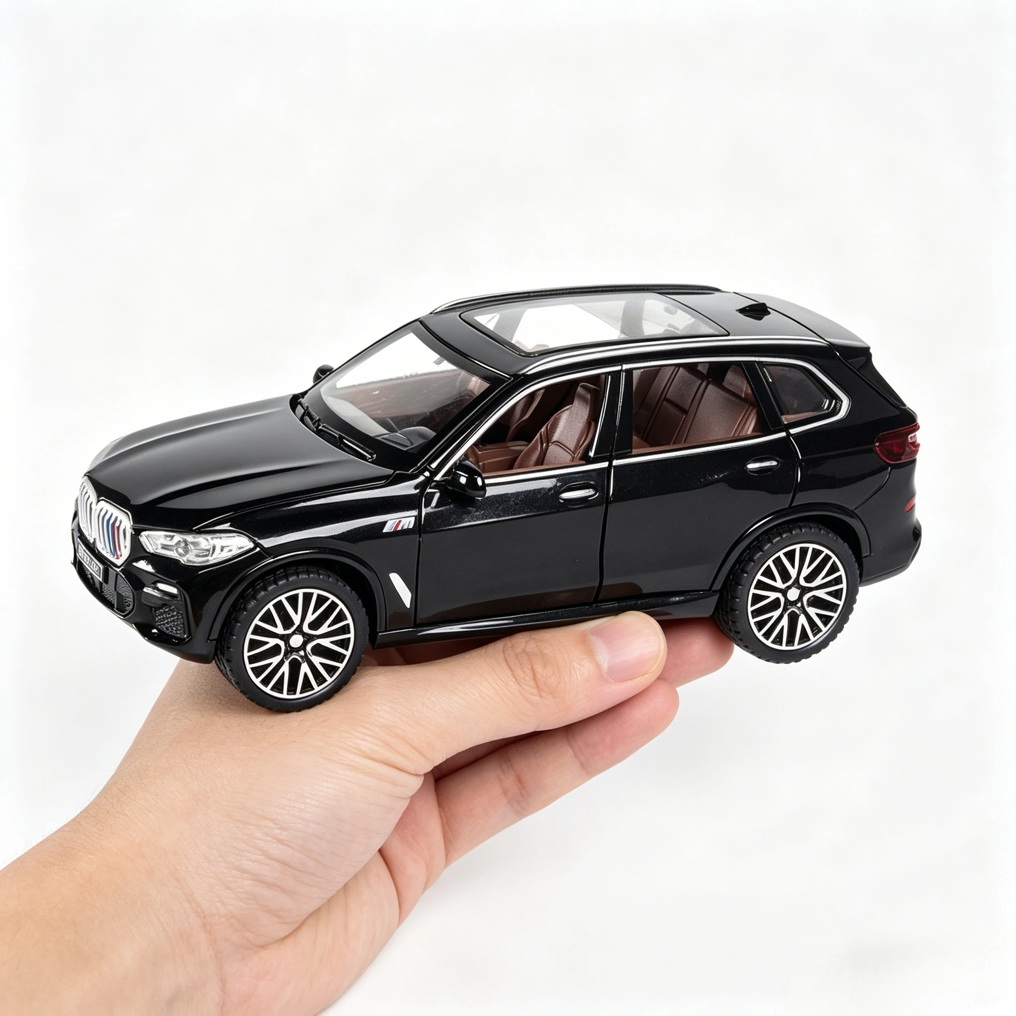 1:32 X5 SUV Alloy Car Model Toy with Lights & Sounds, Perfect Gift for Kids, Collectible Racing Replica
1:32 X5 SUV Alloy Car Model Toy with Lights & Sounds, Perfect Gift for Kids, Collectible Racing Replica