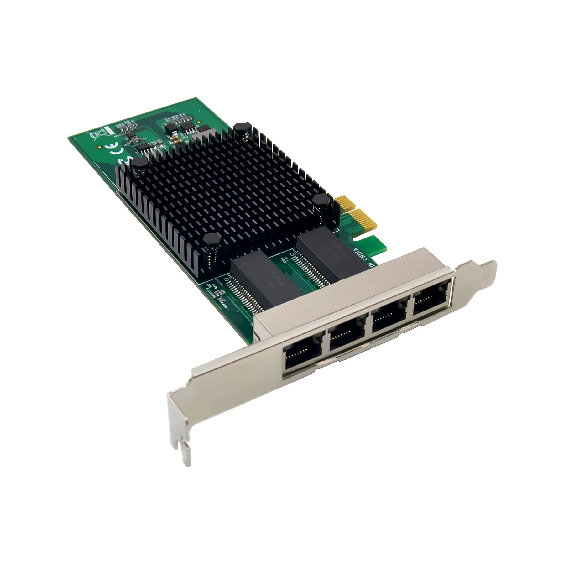 SUNWEIT ST7311 PCIe X1 WX1860 4-Port Gigabit Network Card
SUNWEIT ST7311 PCIe X1 WX1860 4-Port Gigabit Network Card