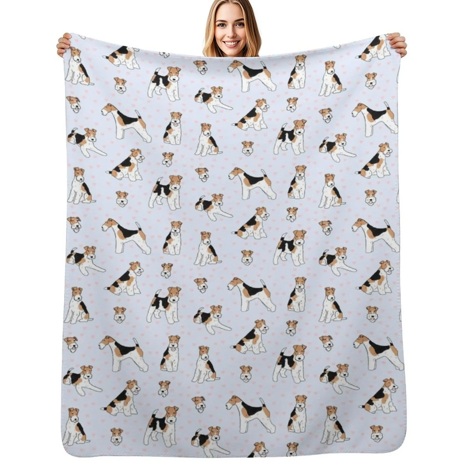 Wire Fox Terrier cute illustration pack Throw Blanket Luxury Soft Big Sleeping Bag blankets and throws Blankets
Wire Fox Terrier cute illustration pack Throw Blanket Luxury Soft Big Sleeping Bag blankets and throws Blankets