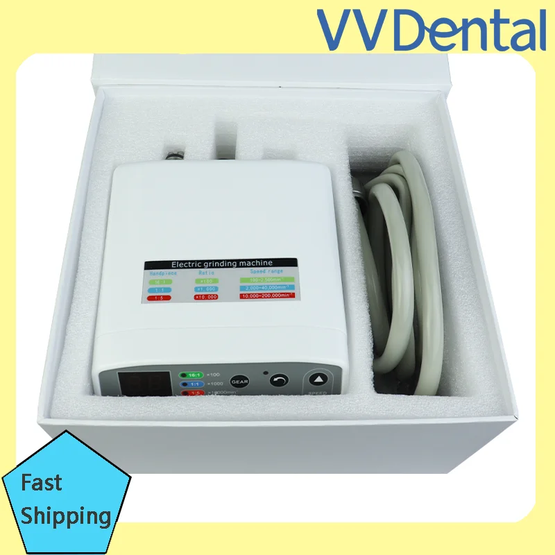VVDental Brushless motor 2/4 Holes fit 1:1/1:5/16:1 Handpiece Dental Tool Electric Micro Motor with LED Light for Dentist Clinic
VVDental Brushless motor 2/4 Holes fit 1:1/1:5/16:1 Handpiece Dental Tool Electric Micro Motor with LED Light for Dentist Clinic