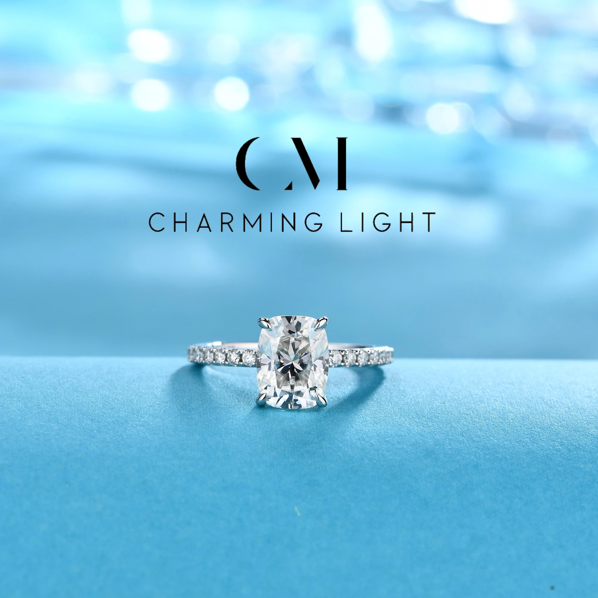 CHARMING 3.5CT Luxury Cushion Cut Moissanite Ring D VVS1 Color for Women Man Yellow Gold Plated Pass Diamond Tester Fine Jewelry
CHARMING 3.5CT Luxury Cushion Cut Moissanite Ring D VVS1 Color for Women Man Yellow Gold Plated Pass Diamond Tester Fine Jewelry
