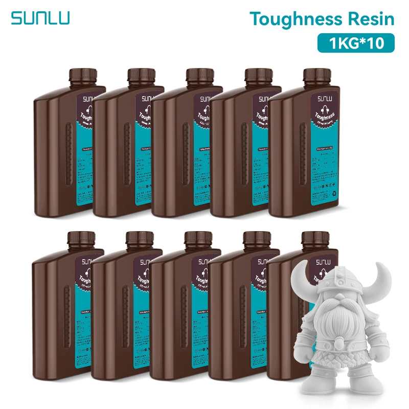 SUNLU Toughness Resin 405nm LCD/DLP CE Certified High Impact Resistance Resin for Functional Parts for LCD Resins
SUNLU Toughness Resin 405nm LCD/DLP CE Certified High Impact Resistance Resin for Functional Parts for LCD Resins