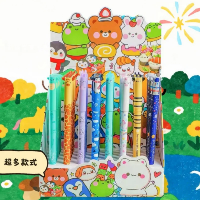 Набор из 40 шт. милых гелевых ручек Kawaii: кролик, единорог, динозавр, животные, стираемые, 0,5 мм, синие чернила, для подписи, школьные принадлежности для письма
Набор из 40 шт. милых гелевых ручек Kawaii: кролик, единорог, динозавр, животные, стираемые, 0,5 мм, синие чернила, для подписи, школьные принадлежности для письма