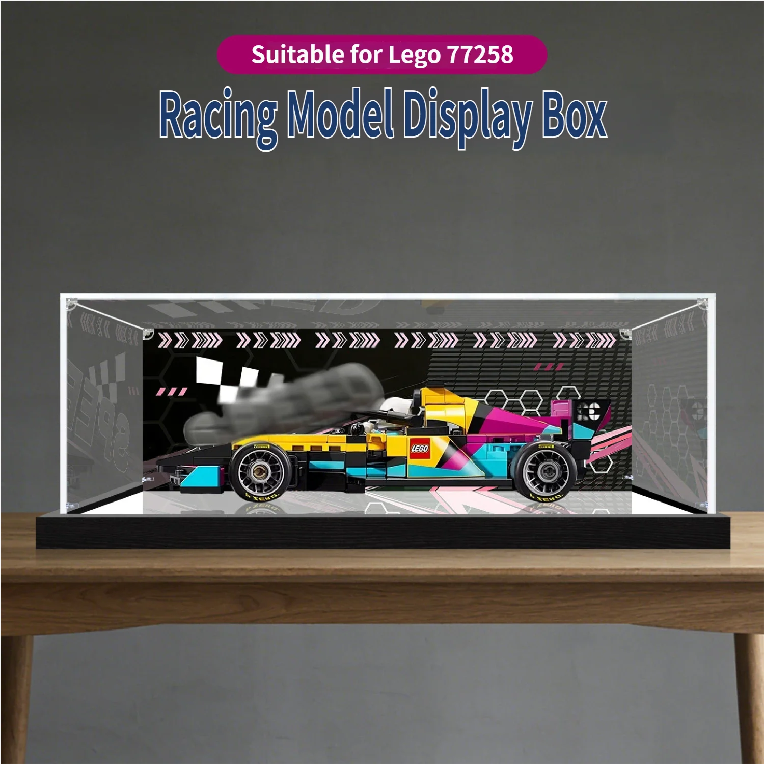 Acrylic Display Case for Lego 77258 Racing Car, Dustproof Box, Storage Box, Transparent Box, Display Box(Model Not Included)
Acrylic Display Case for Lego 77258 Racing Car, Dustproof Box, Storage Box, Transparent Box, Display Box(Model Not Included)