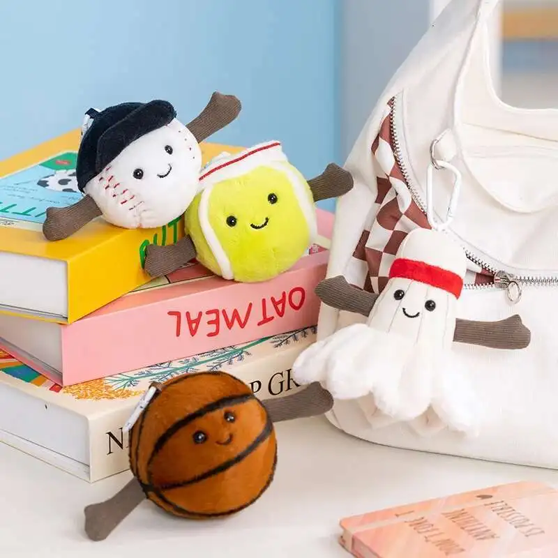 Cute Basketball Plushies Football Tennis Baseball Billiards Plush Toys Badminton Stuffed Balls Pillow Players Souvenir Kid Gift
Cute Basketball Plushies Football Tennis Baseball Billiards Plush Toys Badminton Stuffed Balls Pillow Players Souvenir Kid Gift