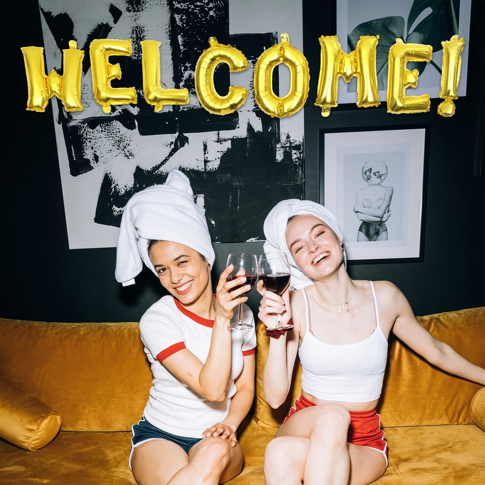 Welcome Balloon Decorations Aluminum Foil Party Letter School Classroom Kindergarten Balloons Ornaments Festive Occasions
Welcome Balloon Decorations Aluminum Foil Party Letter School Classroom Kindergarten Balloons Ornaments Festive Occasions