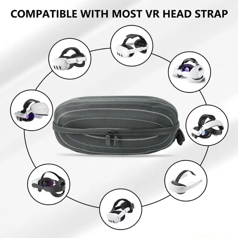M5TD Durability EVA Carrying Case For 4 Headsets Storage Box With Shockproof Protections And Compactly Design
M5TD Durability EVA Carrying Case For 4 Headsets Storage Box With Shockproof Protections And Compactly Design