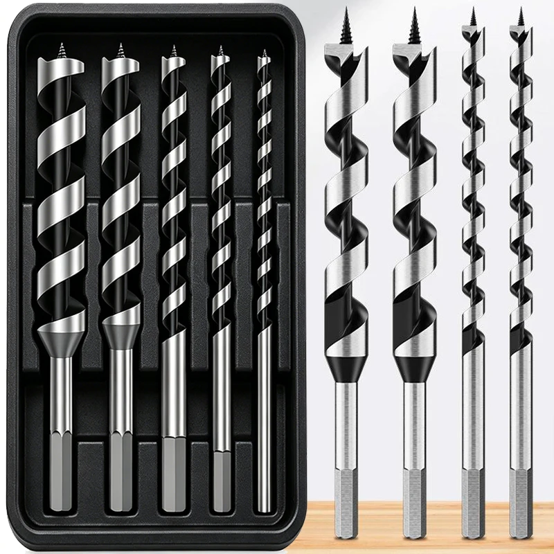 Carbon Steel Hexagonal Handle Twists Drill Bit Woodworking Roller Drills Wood Door Lock Tapper Tenon Deep Holes Reaming Tools
Carbon Steel Hexagonal Handle Twists Drill Bit Woodworking Roller Drills Wood Door Lock Tapper Tenon Deep Holes Reaming Tools