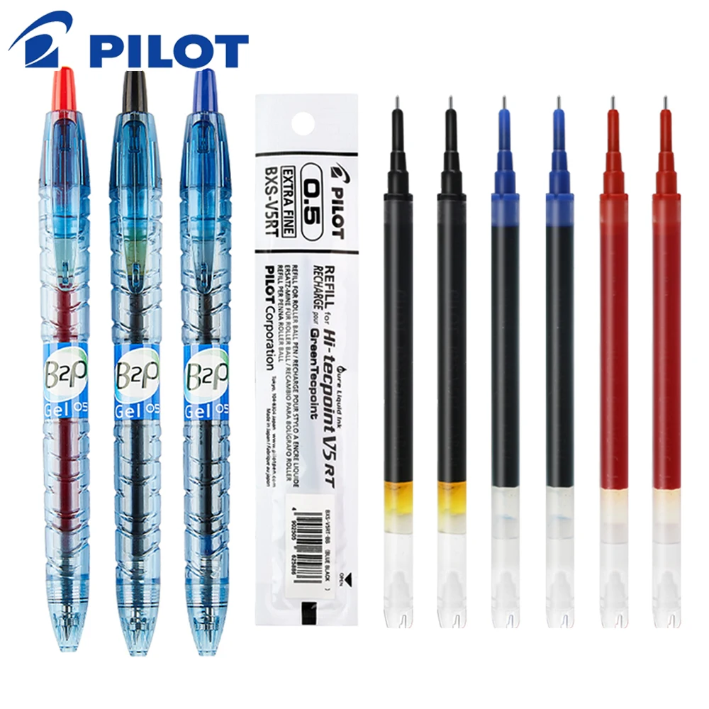 1+6 Refill Japan PILOT Gel Pen B2P Students Use Black Blue Red 0.5mm G2 Pen Refill Office Stationery Kawaii School Supplies
1+6 Refill Japan PILOT Gel Pen B2P Students Use Black Blue Red 0.5mm G2 Pen Refill Office Stationery Kawaii School Supplies
