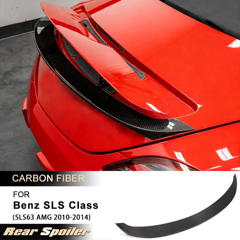 Car Rear Trunk Spoiler Wings for Mercedes-Benz SLS Class SLS63 AMG 2010-2014 Racing Rear Apoiler Boot Wing Lip Full Carbon Fiber
Car Rear Trunk Spoiler Wings for Mercedes-Benz SLS Class SLS63 AMG 2010-2014 Racing Rear Apoiler Boot Wing Lip Full Carbon Fiber