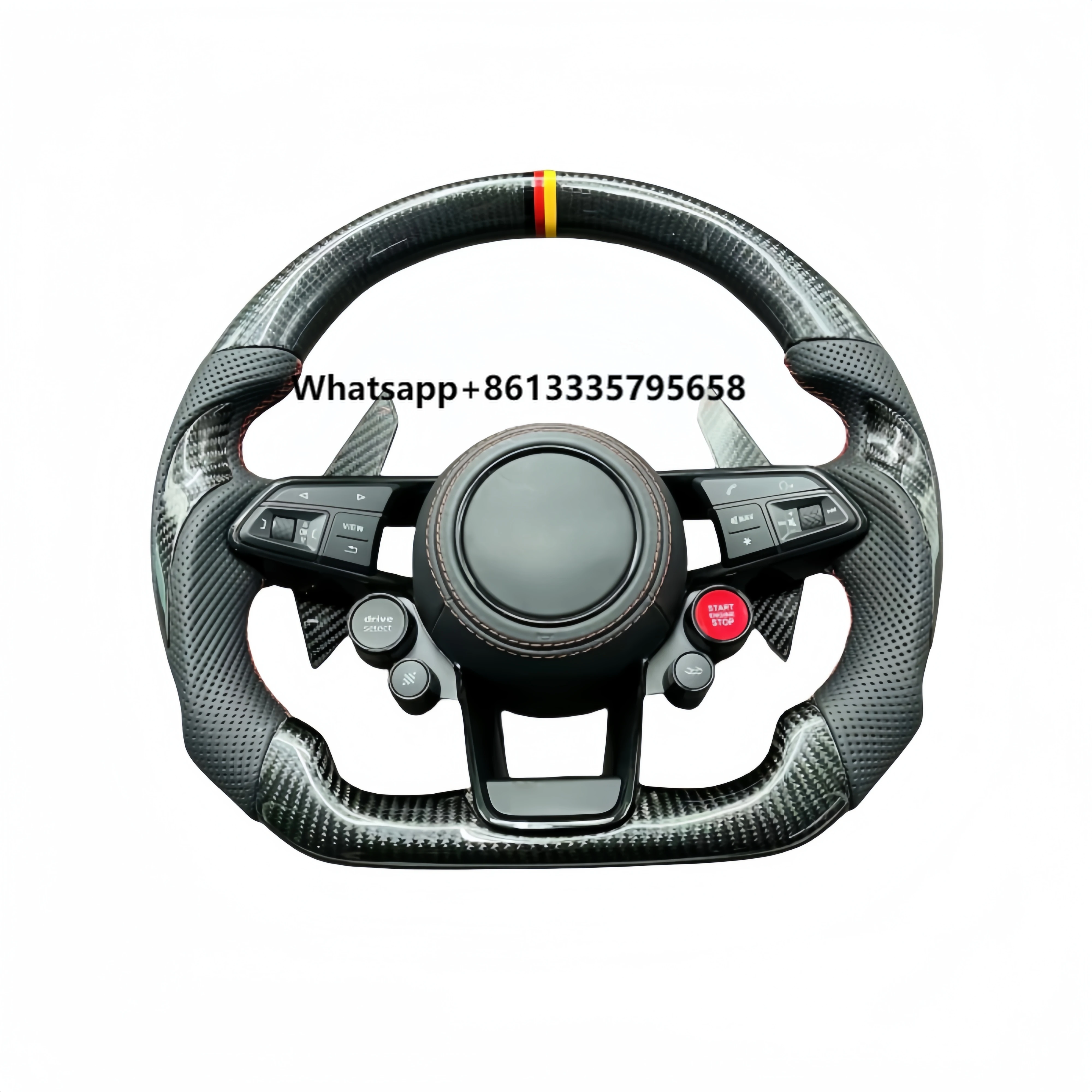 Private Custom Interior Accessories Genuine Carbon Fiber Leather Steering Wheel for TT R8 R RS6 RS7 RS3 R A3 A4 Genuine
Private Custom Interior Accessories Genuine Carbon Fiber Leather Steering Wheel for TT R8 R RS6 RS7 RS3 R A3 A4 Genuine