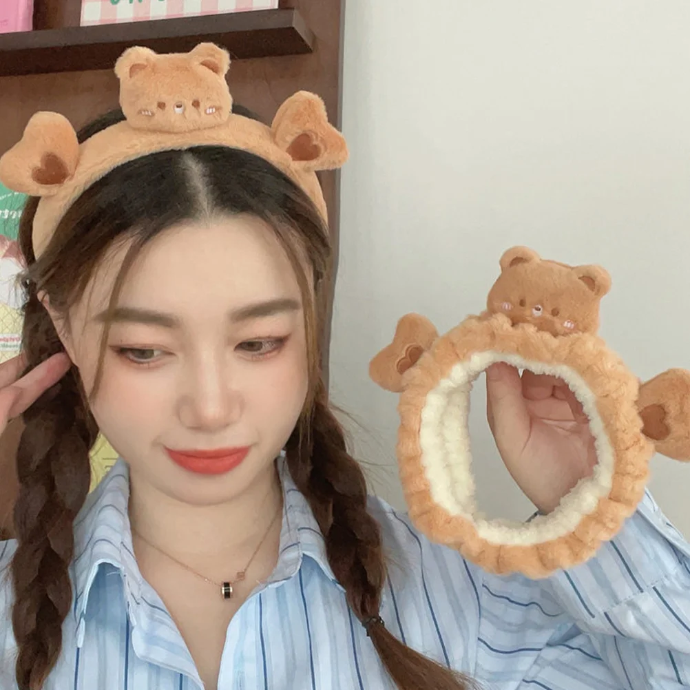 2pcs Bear Decor Accessory Face Wash Skincare Facial Mask Headband Spa Hair Band Makeup Headband Multi functional Hair Tie Soft
2pcs Bear Decor Accessory Face Wash Skincare Facial Mask Headband Spa Hair Band Makeup Headband Multi functional Hair Tie Soft