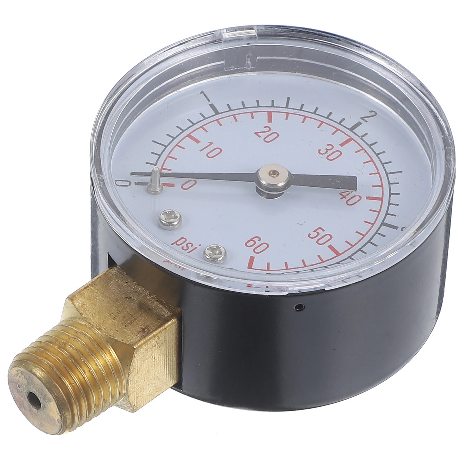 0-60 Psi 0- Pressure Gauge Npt Thread Air Compressor Water Oil Gas Metal Case Mini Clear Reading Bar Pressure Gauge
0-60 Psi 0- Pressure Gauge Npt Thread Air Compressor Water Oil Gas Metal Case Mini Clear Reading Bar Pressure Gauge