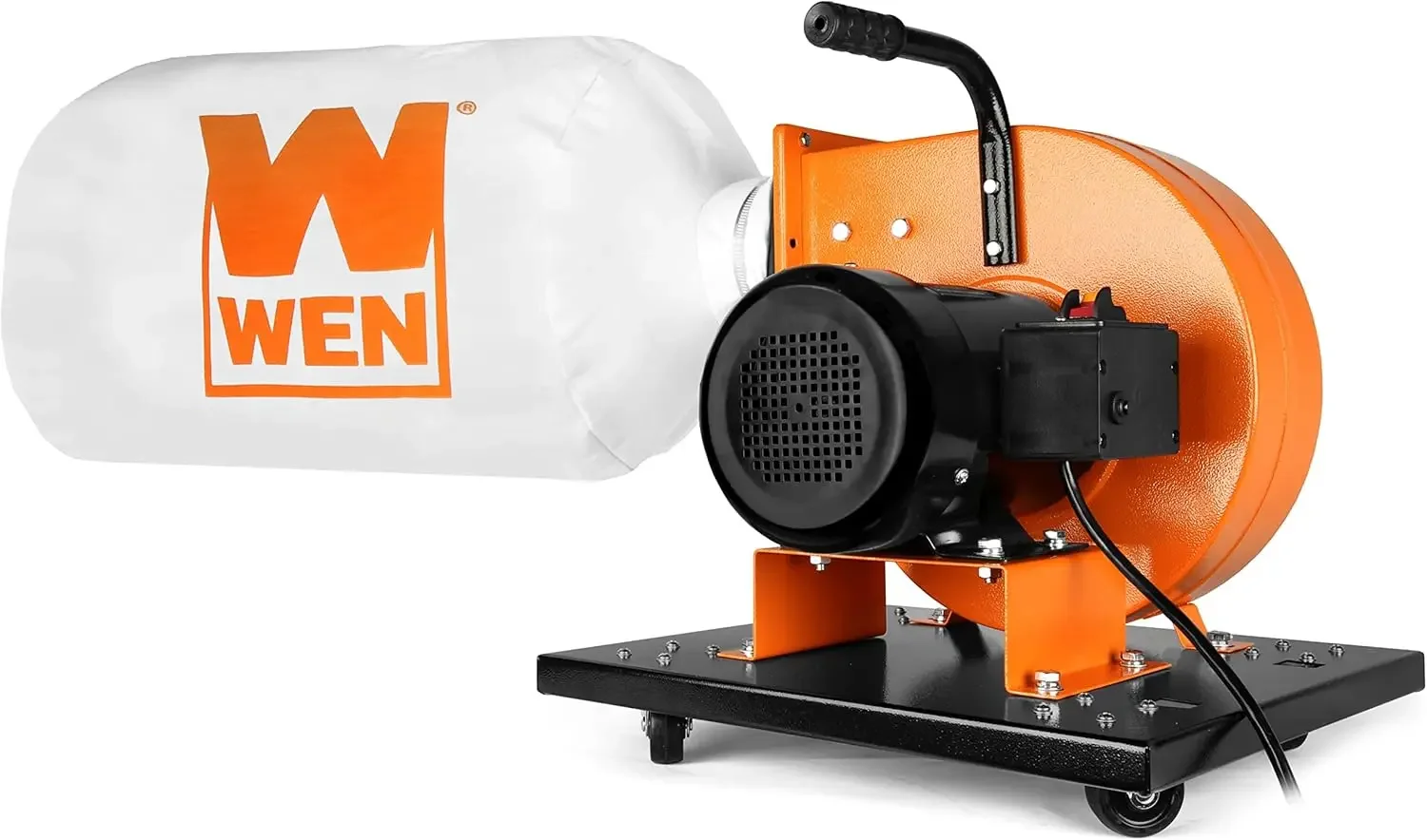 Woodworking Dust Collector, 7.4-Amp Induction Motor with 15-Gallon Bag, Mobile Base, and Optional Wall Mount (DC3474)
Woodworking Dust Collector, 7.4-Amp Induction Motor with 15-Gallon Bag, Mobile Base, and Optional Wall Mount (DC3474)