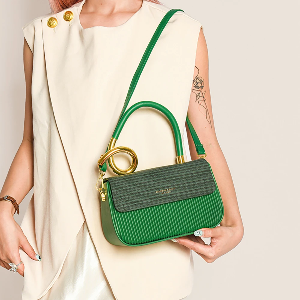 Модные женские сумки на одно плечо контрастного цвета, креативные квадратные сумки с верхней ручкой, новинка 2025, роскошная дизайнерская женская сумка через плечо
Модные женские сумки на одно плечо контрастного цвета, креативные квадратные сумки с верхней ручкой, новинка 2025, роскошная дизайнерская женская сумка через плечо