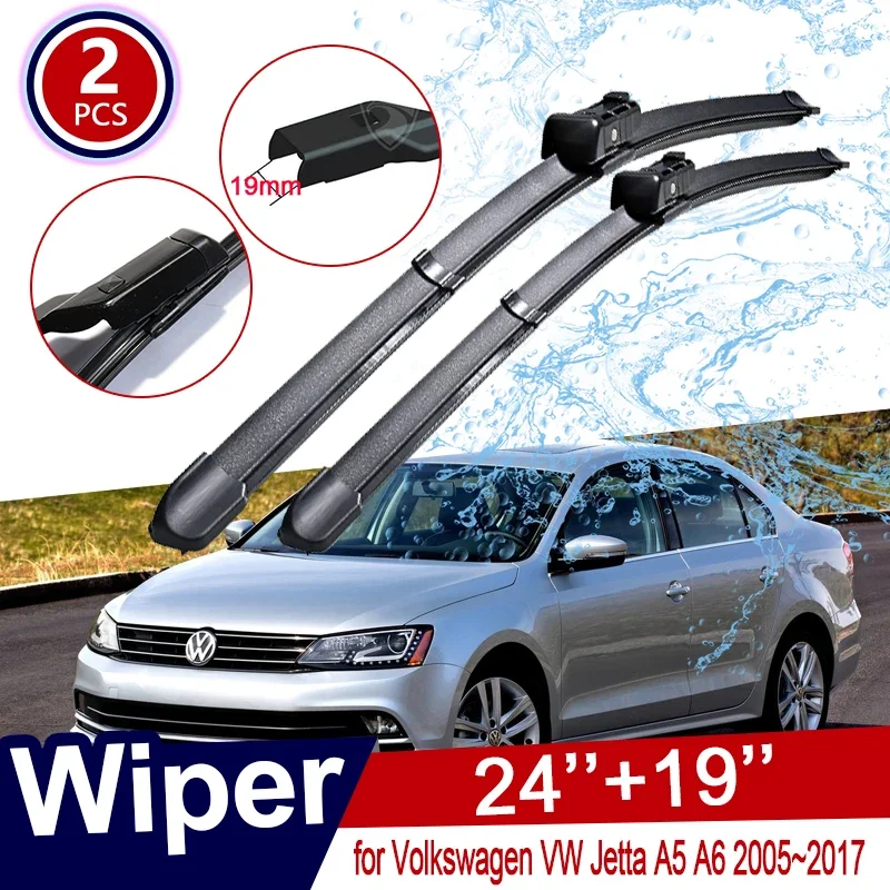 2Pcs Car Wipers Blade for Volkswagen VW Jetta A5 A6 2005~2017 Accessories 2006 2008 2010 2011 2012 2016 Sticker Front Windshield
2Pcs Car Wipers Blade for Volkswagen VW Jetta A5 A6 2005~2017 Accessories 2006 2008 2010 2011 2012 2016 Sticker Front Windshield