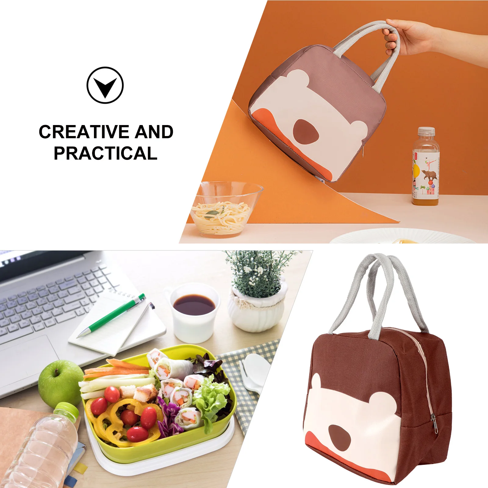 1pc Cartoon Pattern Film Lunch Aluminum Film Lunch Box Box Bag Waterproof Portable Bento Bag For Office School Picnic 
1pc Cartoon Pattern Film Lunch Aluminum Film Lunch Box Box Bag Waterproof Portable Bento Bag For Office School Picnic