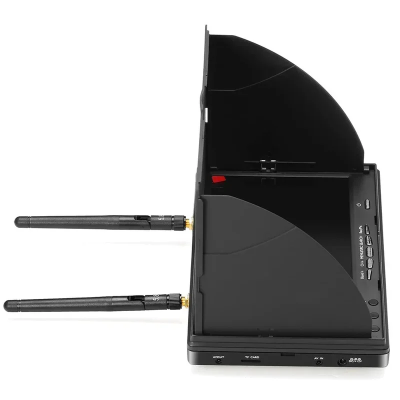 5.8G 40CH 7inch LCD Display L5802D Built-in Battery Automatic Signal Search Drone FPV Monitor LED Backlight for FPV Drone Racin
5.8G 40CH 7inch LCD Display L5802D Built-in Battery Automatic Signal Search Drone FPV Monitor LED Backlight for FPV Drone Racin