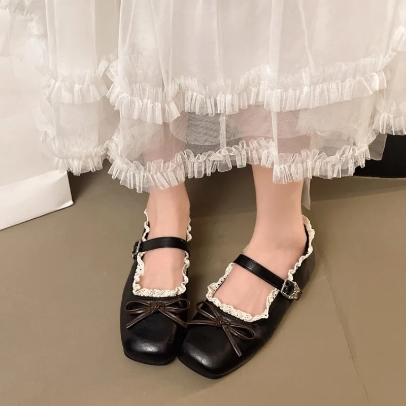 French Style Beautiful Butterfly Knot Flat Heel Sandals Women's Unique Square Head High Heel Slip-On Shoes Casual
French Style Beautiful Butterfly Knot Flat Heel Sandals Women's Unique Square Head High Heel Slip-On Shoes Casual