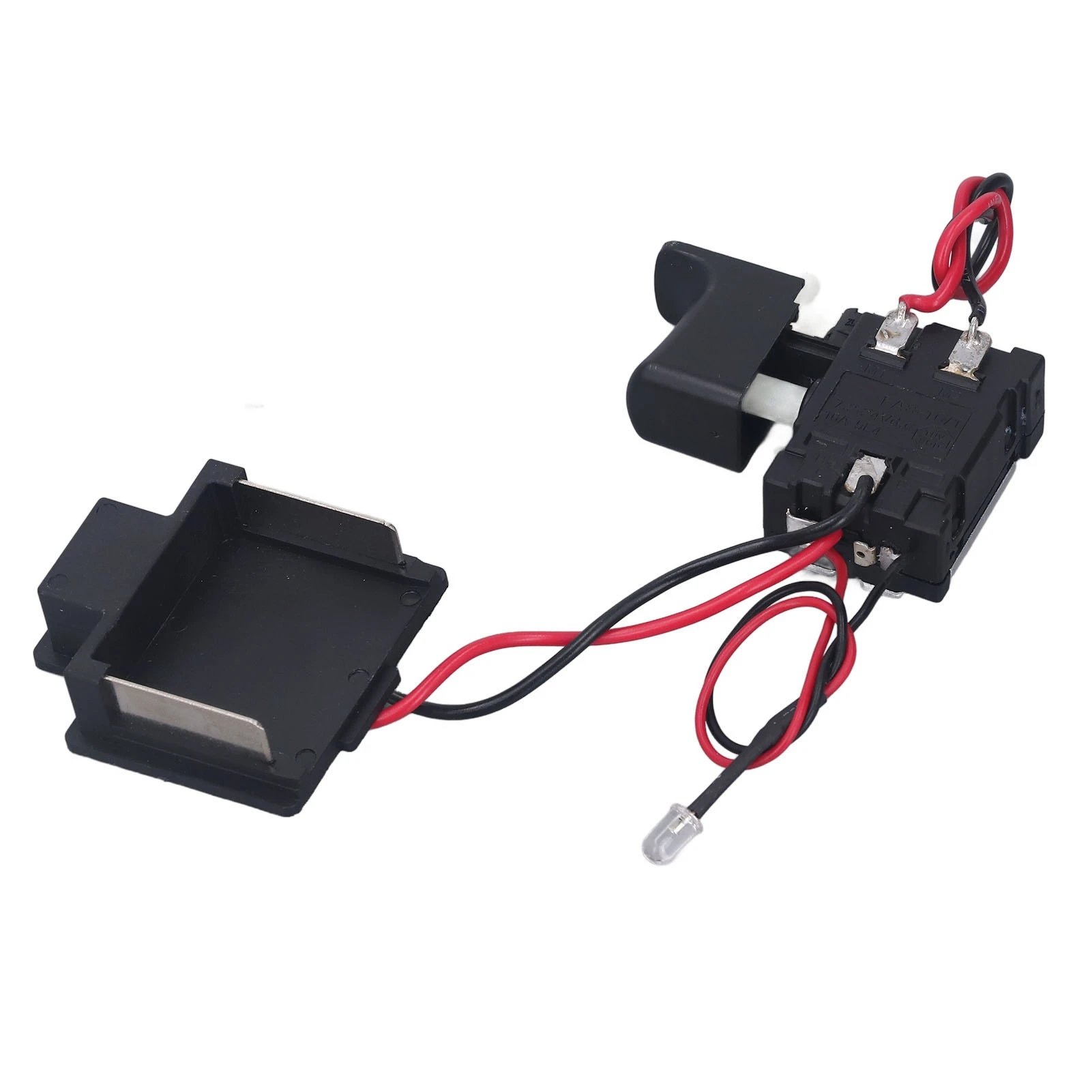 Wrench Trigger Switch Universal Electric Speed Control Wrench Switch with Light 7.2 to 24V
Wrench Trigger Switch Universal Electric Speed Control Wrench Switch with Light 7.2 to 24V