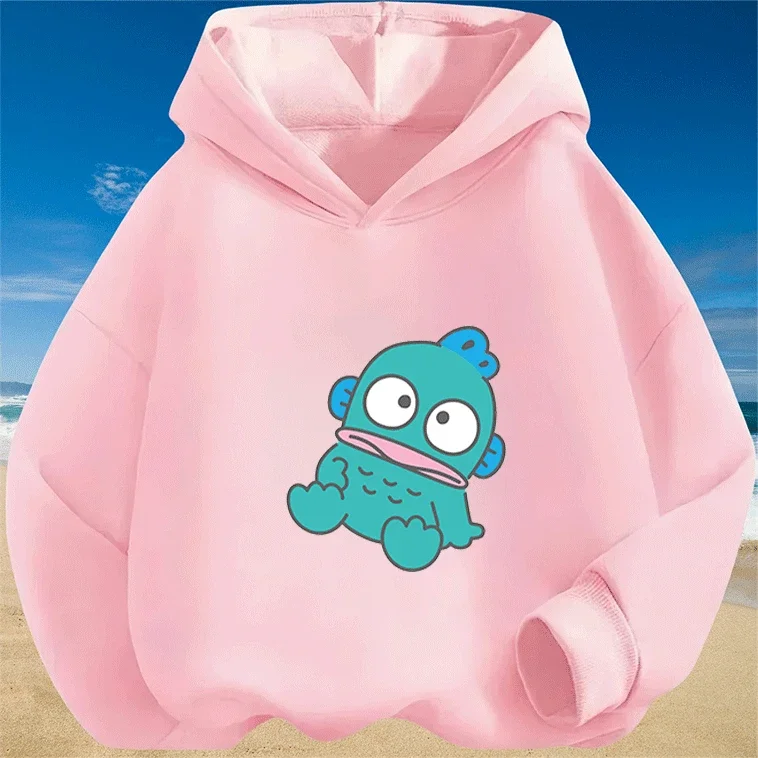 Hot Sale Solid Color Hangyodon Anime Print Hooded Sweatshirt Spring Autumn New Kids Wear
Hot Sale Solid Color Hangyodon Anime Print Hooded Sweatshirt Spring Autumn New Kids Wear