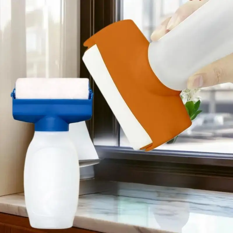 1Pcs Reusable Plastic Bottle Paint Roller Brush with 350ml Water-Based Latex Paint, Essential for DIY Wall Repair and Touch-Up
1Pcs Reusable Plastic Bottle Paint Roller Brush with 350ml Water-Based Latex Paint, Essential for DIY Wall Repair and Touch-Up