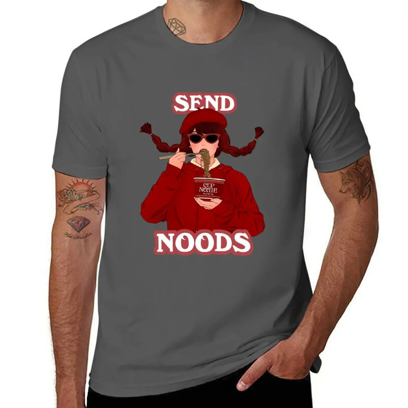 Send Noods T-Shirt t shirt personalised g man t shirts for men funny t shirts cotton T-Shirt 
Send Noods T-Shirt t shirt personalised g man t shirts for men funny t shirts cotton T-Shirt