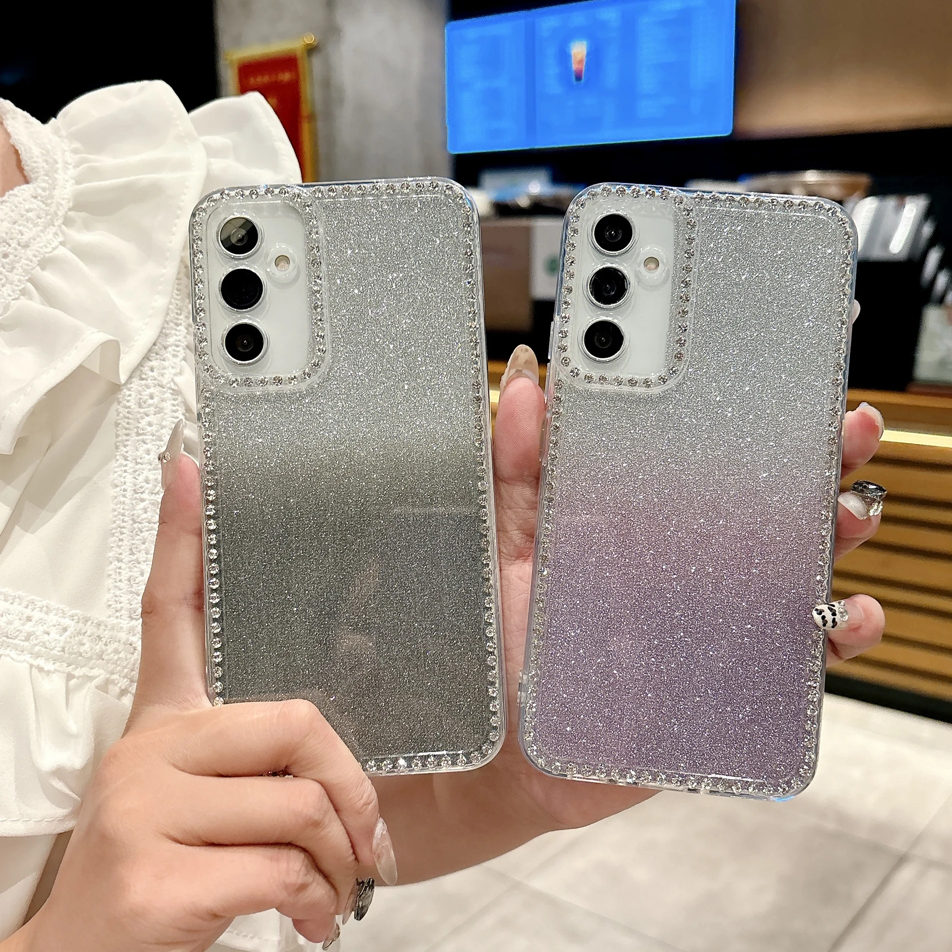 Luxury Clear Glitter Bling Diamond Case For Samsung A56 5G A36 A26 A55 A35 A16 A15 A14 A06 A05S S25 Ultra S24 FE S23 S22 Cover
Luxury Clear Glitter Bling Diamond Case For Samsung A56 5G A36 A26 A55 A35 A16 A15 A14 A06 A05S S25 Ultra S24 FE S23 S22 Cover
