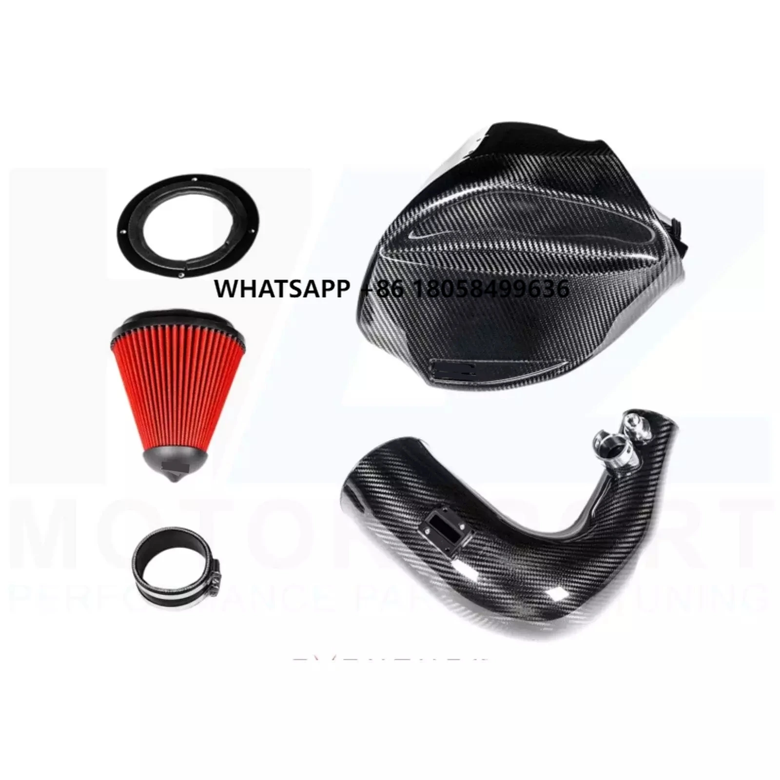 Carbon Fiber Auto Parts Factory Customized Black Glossy Carbon Car Auto Intake Kit for Porsche Benz
Carbon Fiber Auto Parts Factory Customized Black Glossy Carbon Car Auto Intake Kit for Porsche Benz