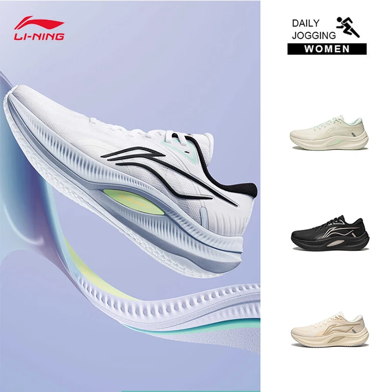 LI-NING Women Running Shoes YUEYING 4 Lightweight Cushioned Professional Sports Shoes ARHU022
LI-NING Women Running Shoes YUEYING 4 Lightweight Cushioned Professional Sports Shoes ARHU022