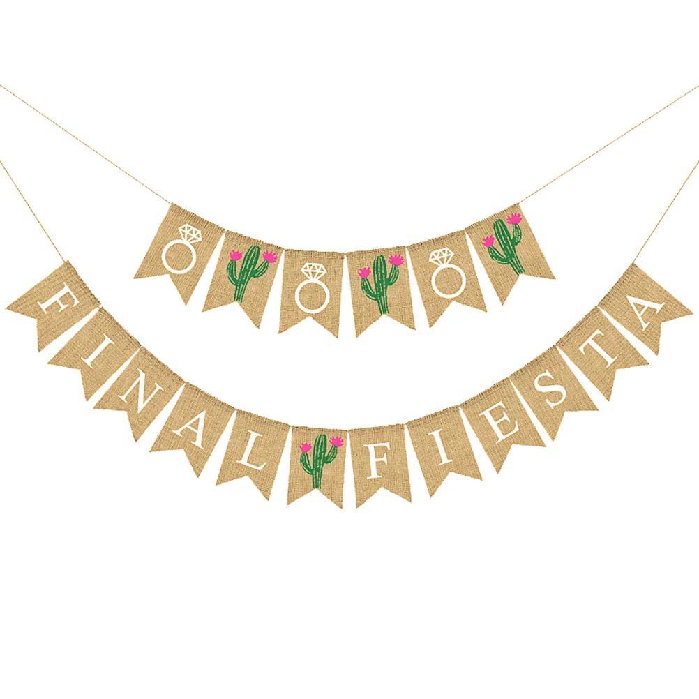 1Set Wedding Swallowtail Banner Cartoon Linen Strong Stitching Decorative Hanging Ornament Party Banner Celebration Decoration
1Set Wedding Swallowtail Banner Cartoon Linen Strong Stitching Decorative Hanging Ornament Party Banner Celebration Decoration
