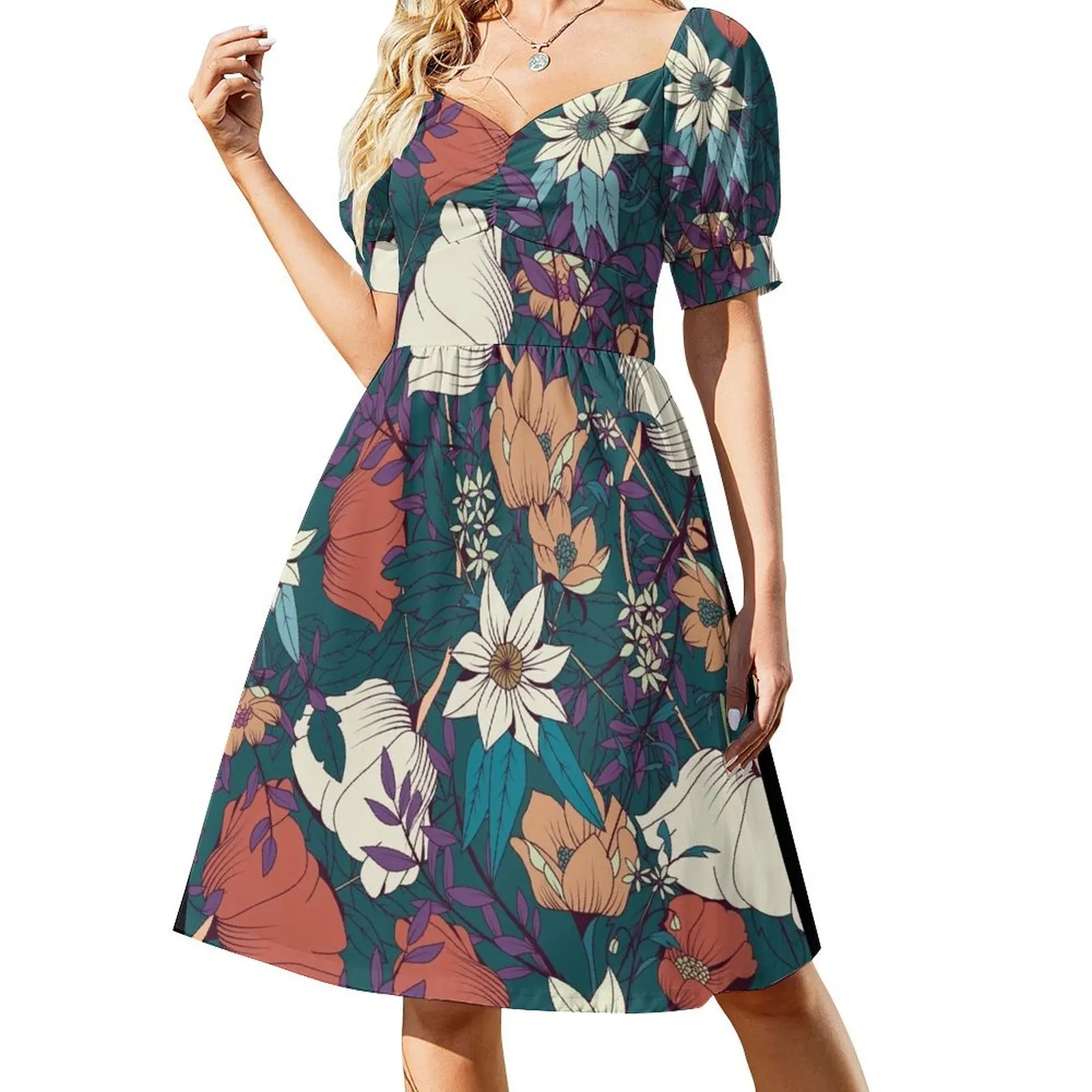 Botanical pattern 008 Sleeveless Dress Elegant gowns summer outfits for women 2024
Botanical pattern 008 Sleeveless Dress Elegant gowns summer outfits for women 2024