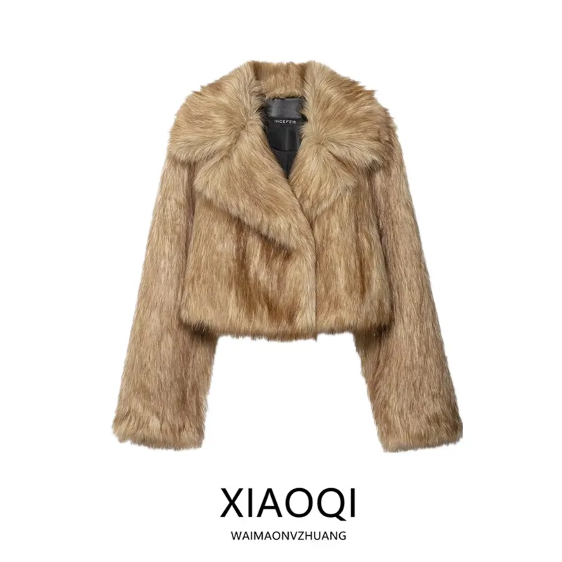 Faionable ort Artificial Fur Effect Outerwear New Arrival Winter 2025 Women's Clothing Versatile Warm Long Sve Flip Co...
Faionable ort Artificial Fur Effect Outerwear New Arrival Winter 2025 Women's Clothing Versatile Warm Long Sve Flip Co...