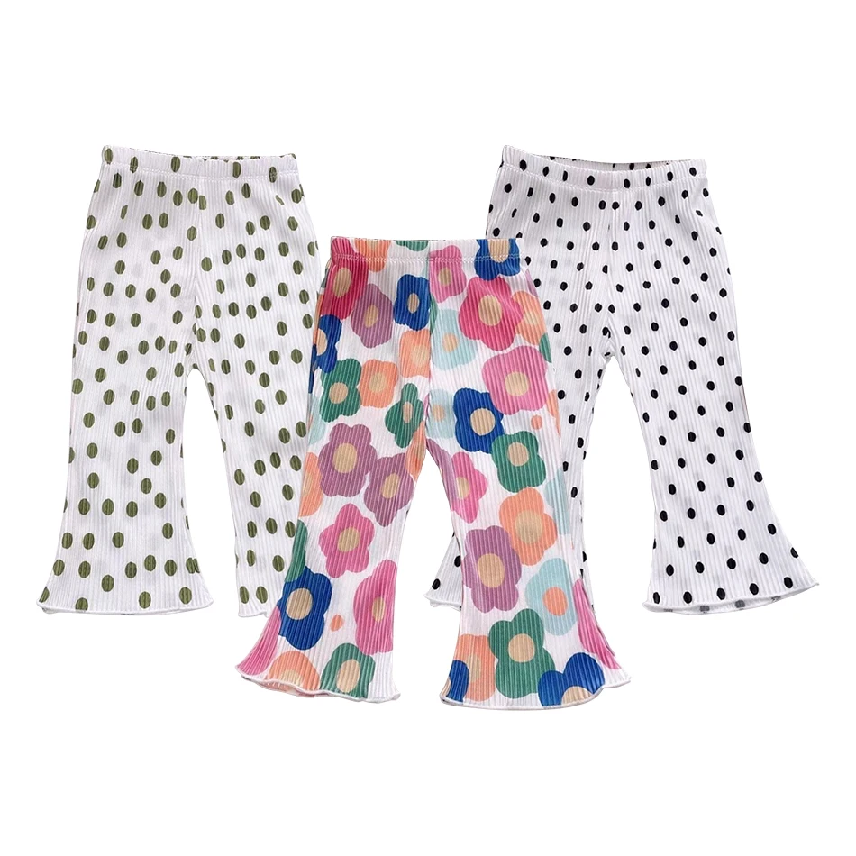 Модные удобные летние брюки для девочек, брюки в горошек с цветочным принтом, теплая погода, для садовых вечеринок и повседневная одежда, детские брюки
Модные удобные летние брюки для девочек, брюки в горошек с цветочным принтом, теплая погода, для садовых вечеринок и повседневная одежда, детские брюки