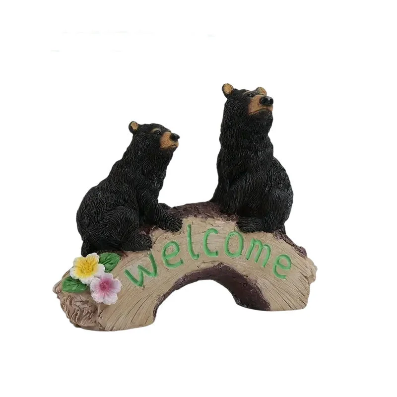 Bear-shaped Resin Art Souvenir Hand-painted Fashion Garden Ornament for Outdoor Decoration
Bear-shaped Resin Art Souvenir Hand-painted Fashion Garden Ornament for Outdoor Decoration