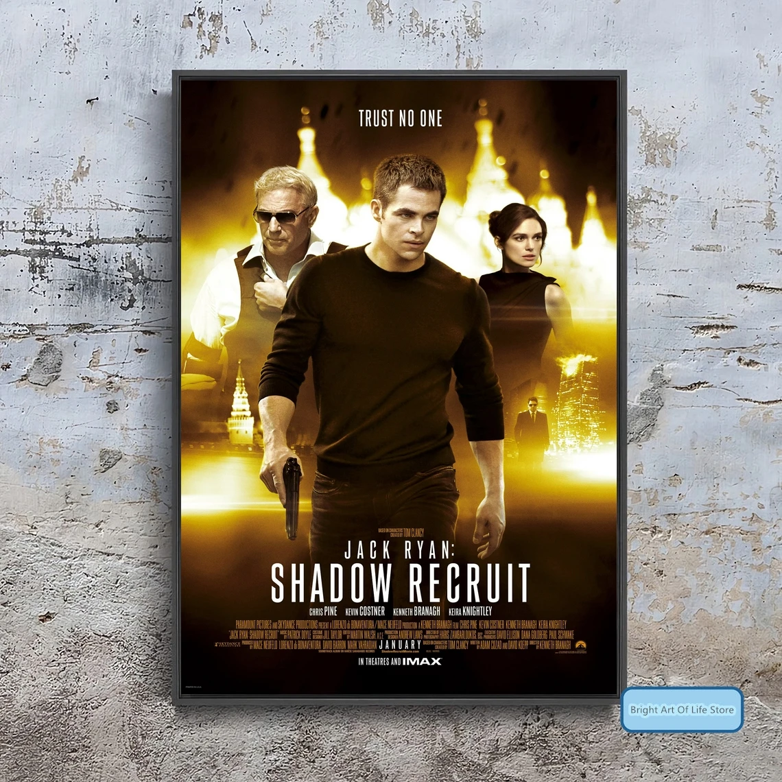 Jack Ryan Shadow Recruit (2014) Movie Poster Cover Art Photo Print Apartment Home Decor Wall Painting (Unframed)
Jack Ryan Shadow Recruit (2014) Movie Poster Cover Art Photo Print Apartment Home Decor Wall Painting (Unframed)