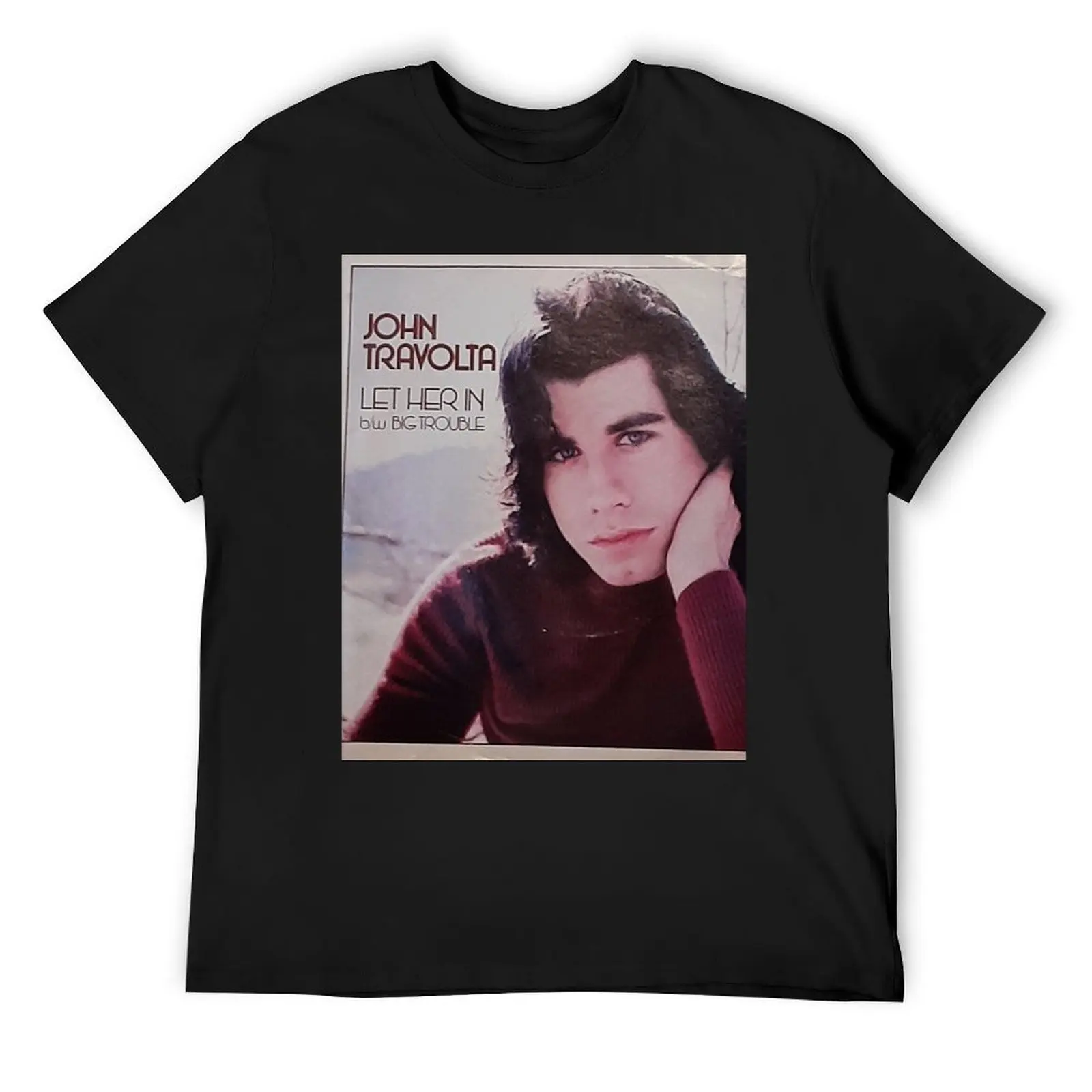 John Travolta, Travolta, Pic Slv, 45, record, early, Let Her In T-Shirt anime mens tall t shirts
John Travolta, Travolta, Pic Slv, 45, record, early, Let Her In T-Shirt anime mens tall t shirts