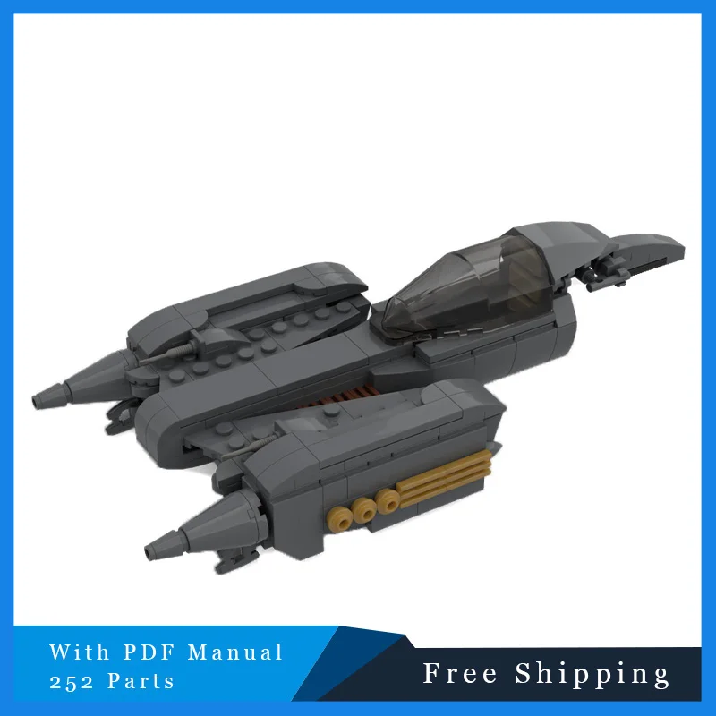 252 детали Star Battle Series, уникальный серый космический корабль MOC, креативные строительные блоки, модель, сделай сам, развивающая игрушка для мальчика, подарок на день рождения
252 детали Star Battle Series, уникальный серый космический корабль MOC, креативные строительные блоки, модель, сделай сам, развивающая игрушка для мальчика, подарок на день рождения