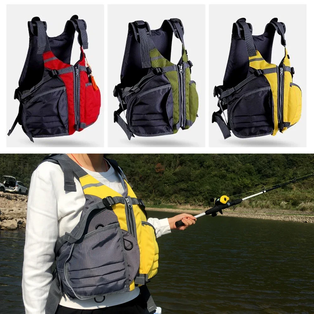 GHOTDA Fishing Vest Life Safety Jacket Swimming Boat Fishing Sports Waistcoat Vest
GHOTDA Fishing Vest Life Safety Jacket Swimming Boat Fishing Sports Waistcoat Vest
