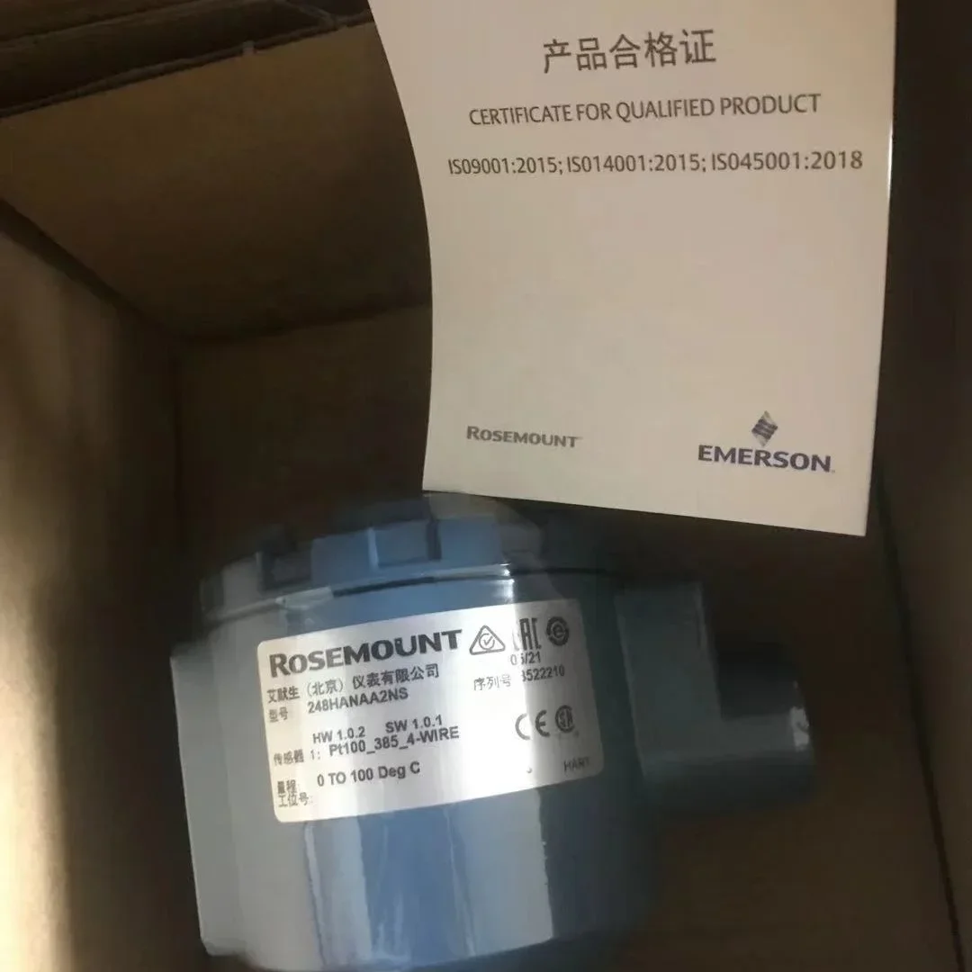 Температурный преобразователь Emerson Rosemounte 248 с термогеневой вилкой RS385, 4-проводной 248haI1U1NSQ4
Температурный преобразователь Emerson Rosemounte 248 с термогеневой вилкой RS385, 4-проводной 248haI1U1NSQ4