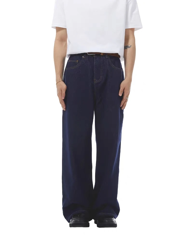 High Waist Straight Leg Deep Blue Jeans Men Women Summer New Style Large Size Street Wide Leg Pants Casual Denim Jeans
High Waist Straight Leg Deep Blue Jeans Men Women Summer New Style Large Size Street Wide Leg Pants Casual Denim Jeans