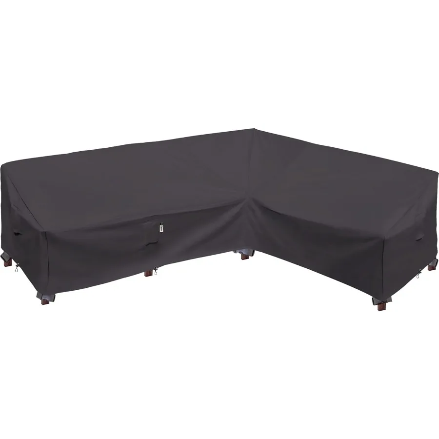 Heavy Duty Outdoor Sectional Sofa Cover 104X83 Waterproof 600D Patio Furniture Covers for LShaped Lawn Patio Couch Right Facing
Heavy Duty Outdoor Sectional Sofa Cover 104X83 Waterproof 600D Patio Furniture Covers for LShaped Lawn Patio Couch Right Facing