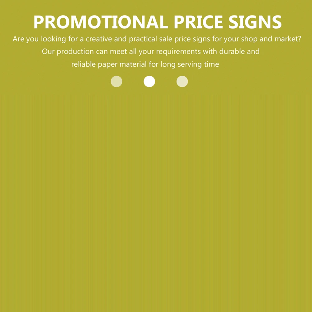 20 Pcs Price Tags Creative Sign Tabs Signs Eye Catching Paper Labels White Cards Sturdy Long Lasting
20 Pcs Price Tags Creative Sign Tabs Signs Eye Catching Paper Labels White Cards Sturdy Long Lasting