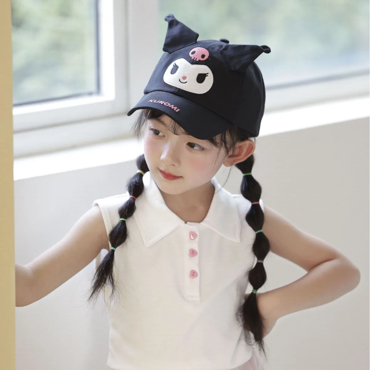 Miniso Sanrio Kulomi Children's Baseball Cap Casual and Versatile Trendy Summer Sun Protection and Sun Visor Baseball Cap
Miniso Sanrio Kulomi Children's Baseball Cap Casual and Versatile Trendy Summer Sun Protection and Sun Visor Baseball Cap