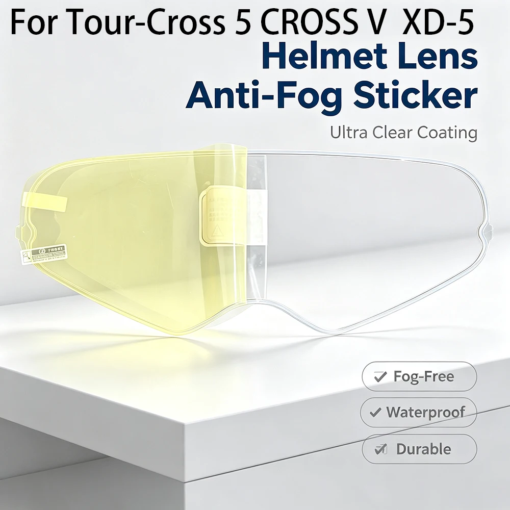 Helmet Visor Film Anti Fog For Tour-Cross 5 CROSS V XD-5 Lens Motorcycle Helmet Visor Film Anti Fog For Arai
Helmet Visor Film Anti Fog For Tour-Cross 5 CROSS V XD-5 Lens Motorcycle Helmet Visor Film Anti Fog For Arai