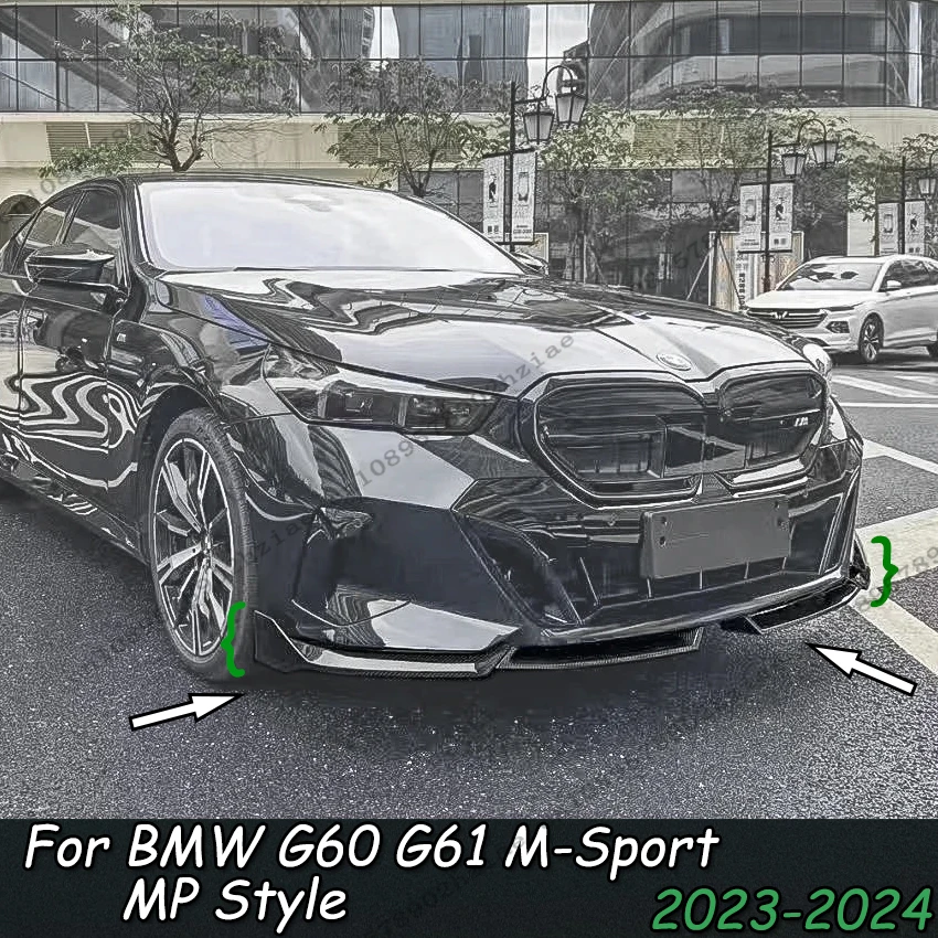 4 PCS MP Style Front Bumper Canards Trim Splitters Diffuser For BMW G60 G61 520d 530e 550e i5 M60 M-Sport 2023 2024 ABS Tuning
4 PCS MP Style Front Bumper Canards Trim Splitters Diffuser For BMW G60 G61 520d 530e 550e i5 M60 M-Sport 2023 2024 ABS Tuning