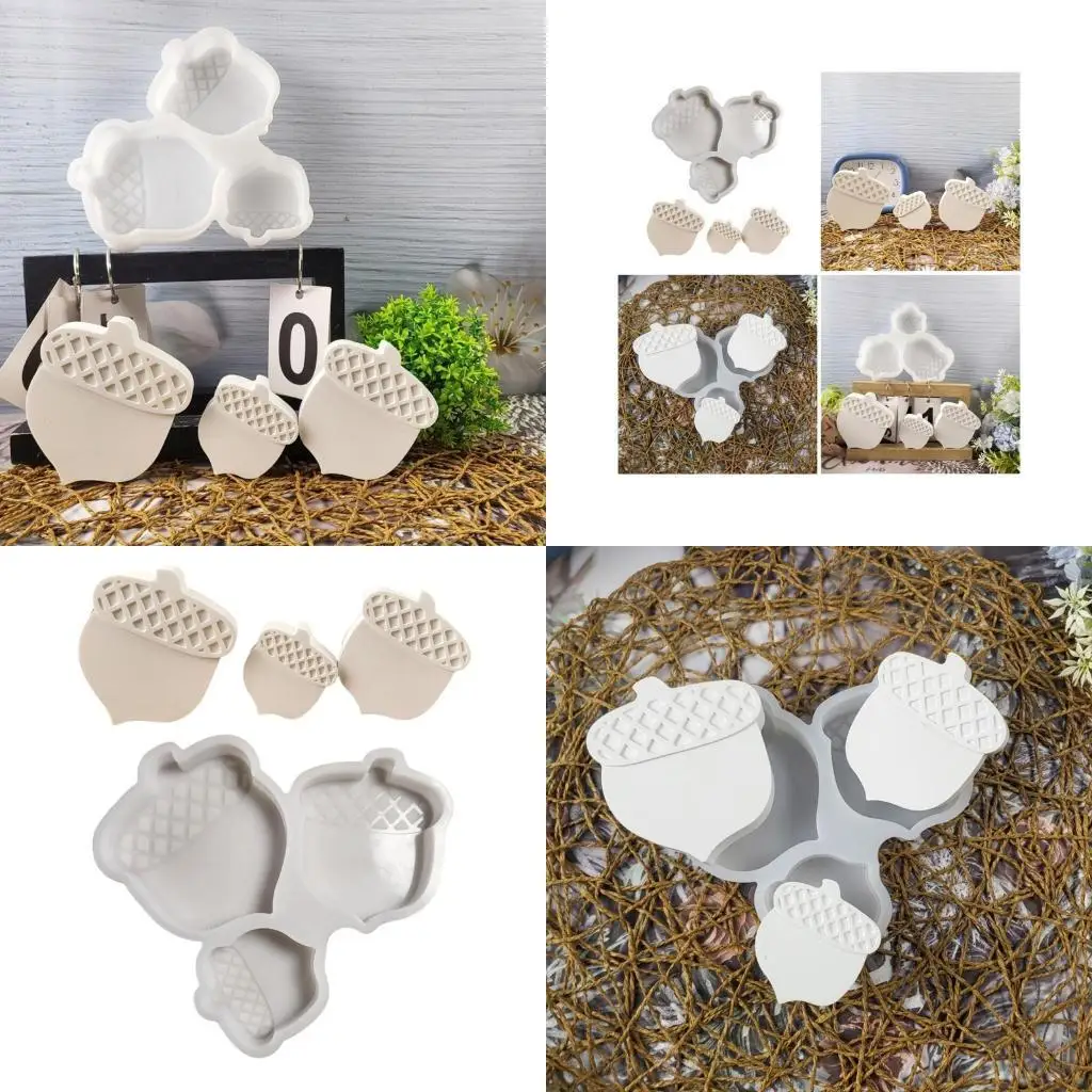 A52E Chestnut Shaped Decoration Mould Flexible Silicone Mold for Handmade Crafts Desk Ornament Mould Jewelry Tool
A52E Chestnut Shaped Decoration Mould Flexible Silicone Mold for Handmade Crafts Desk Ornament Mould Jewelry Tool